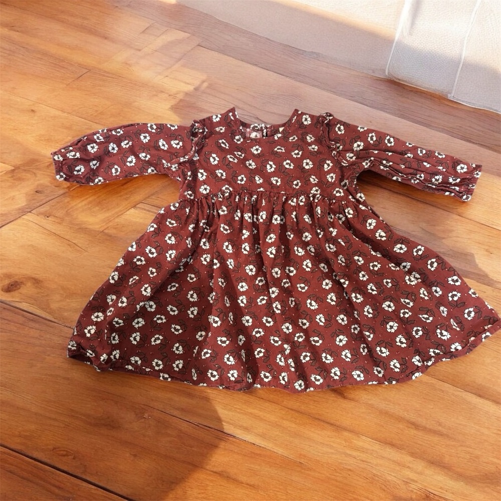 Rylee & Cru Long Sleeve Floral Dress